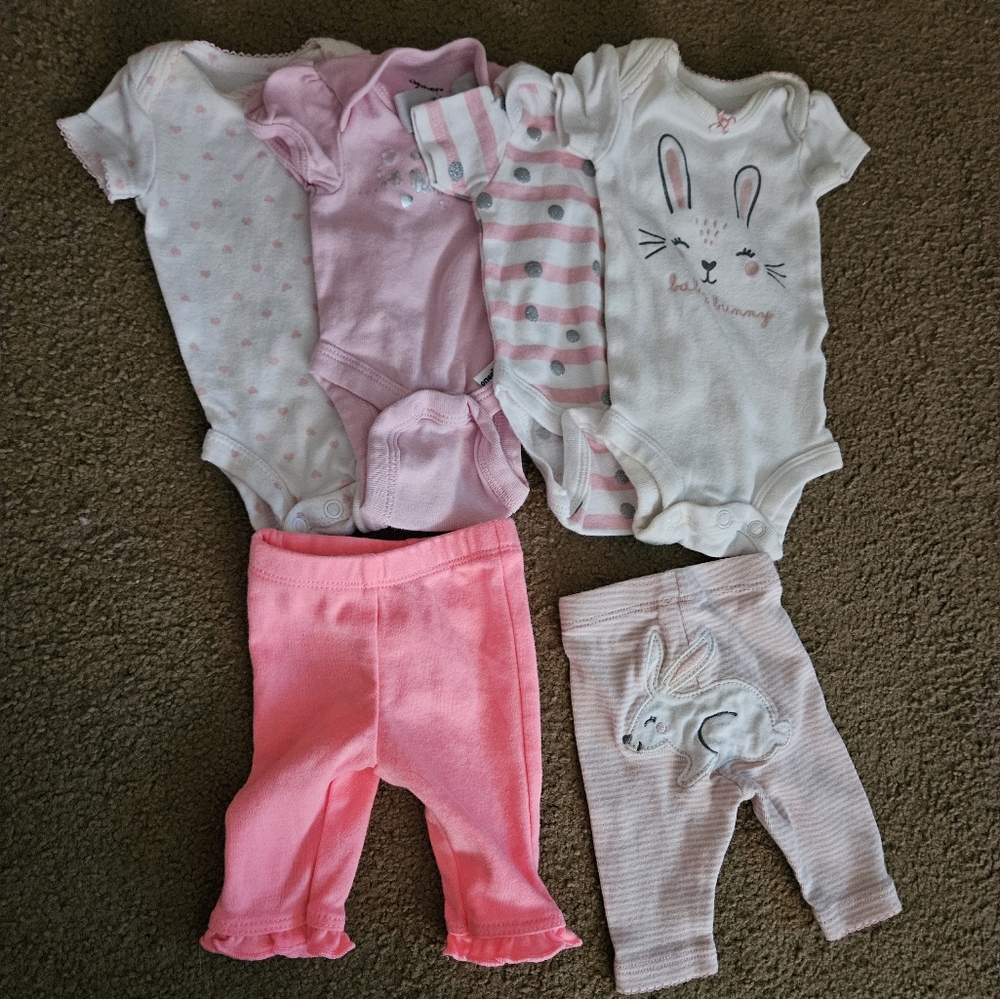 PREEMIE onesies and pants